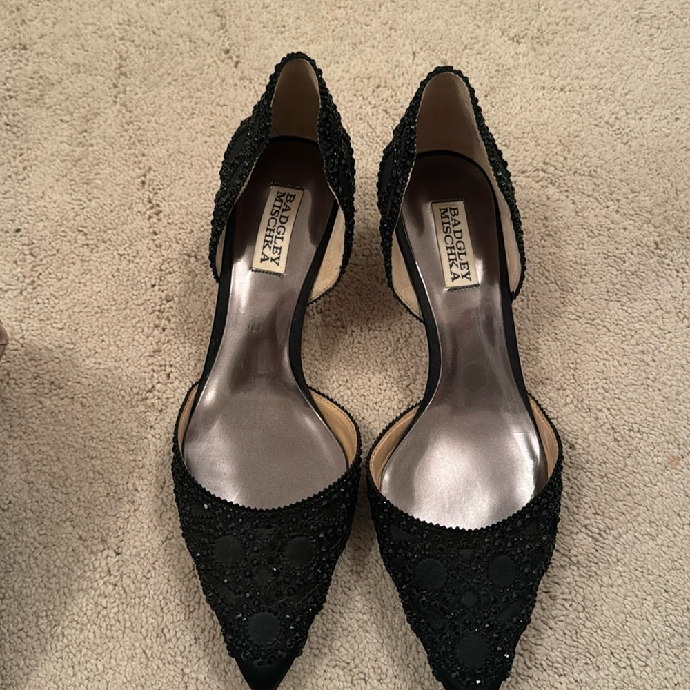 Mishka Bradley size 8 1/2 1 inch heels.